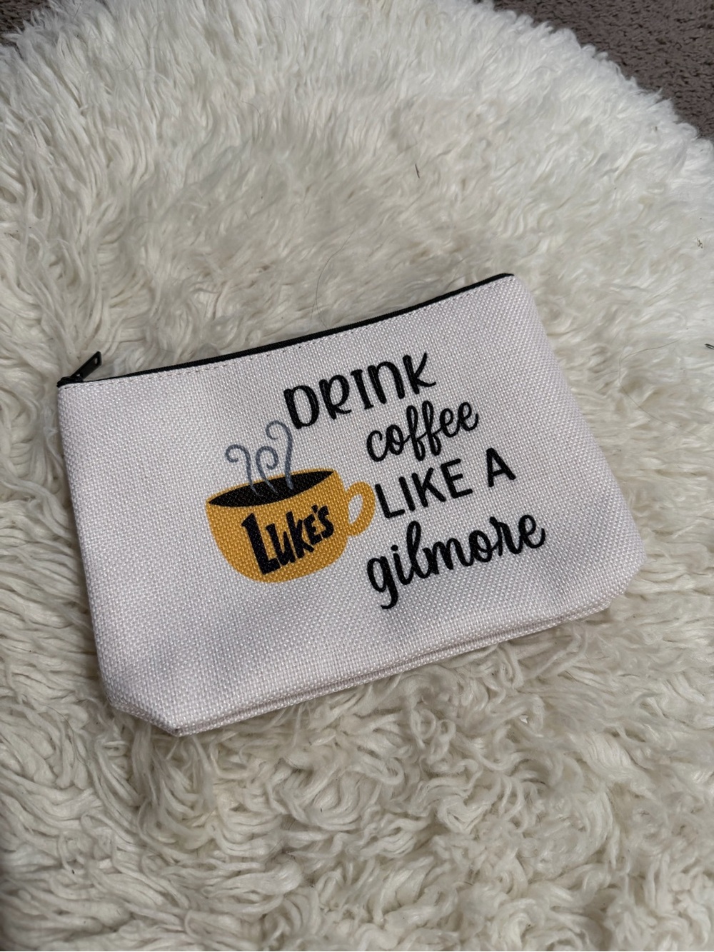 Gilmore Girls Drink Coffee Like a Gilmore Canvas Pouch